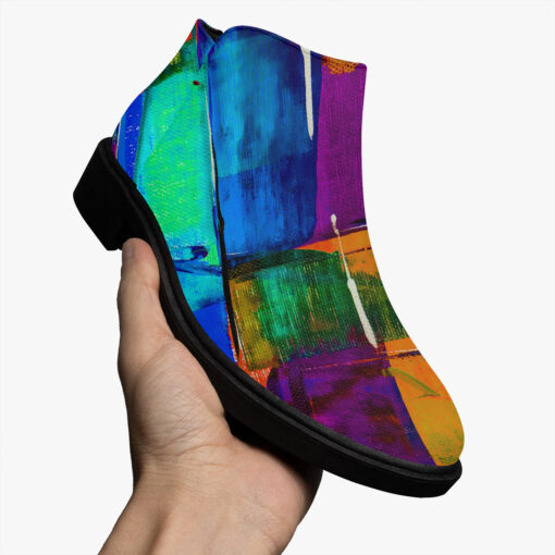 Art Abstraction Fashion Boots - Image 3