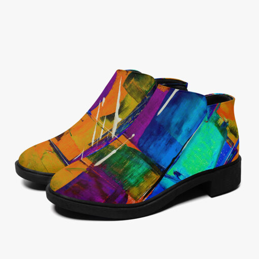 Art Abstraction Fashion Boots - Image 5