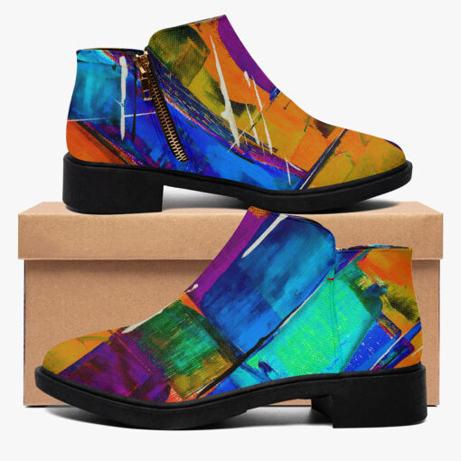 Art Abstraction Fashion Boots - Image 2