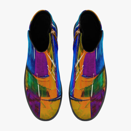 Art Abstraction Fashion Boots - Image 7