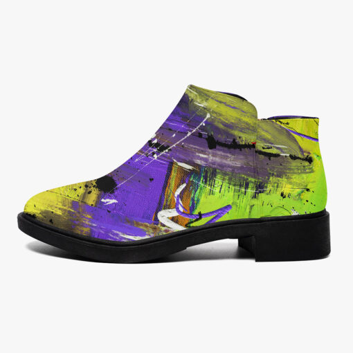 Modern Art Abstraction Fashion Boots - Image 4