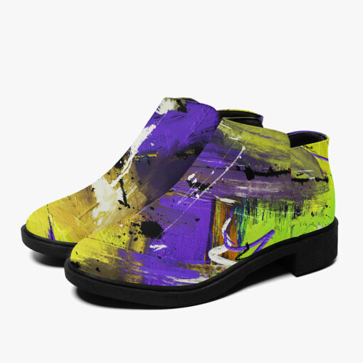 Modern Art Abstraction Fashion Boots - Image 5