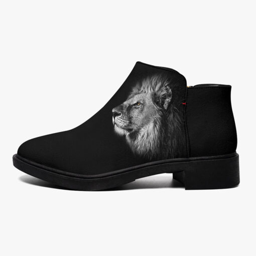 Lion Print Fashion Boots - Image 4