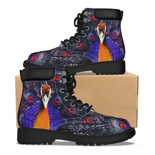 Peacock Plumage Classic Boots