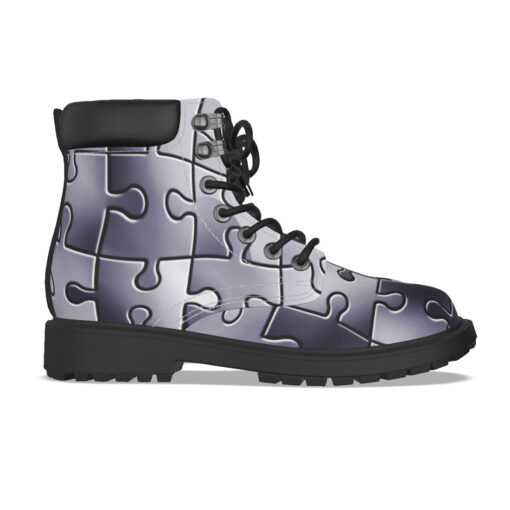 Puzzles Print Classic Boots - Image 4