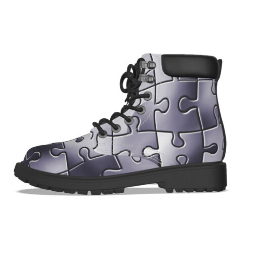 Puzzles Print Classic Boots - Image 3