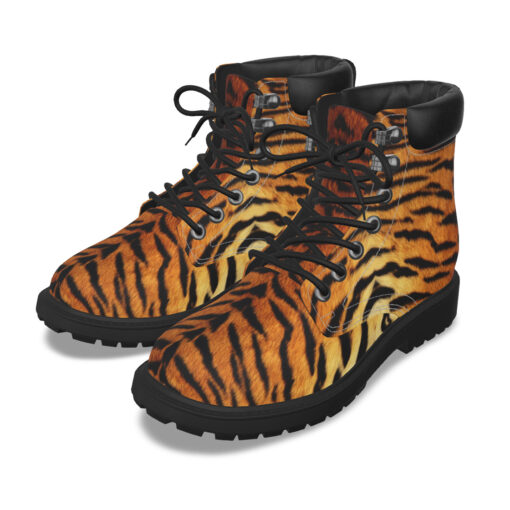 Tiger Pattern Classic Boots - Image 2