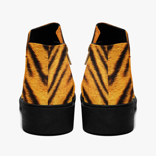 Tiger Pattern Fashion Boots - Image 6