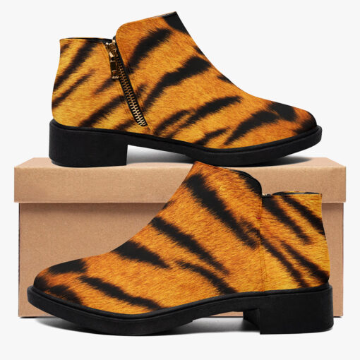 Tiger Pattern Fashion Boots - Image 2