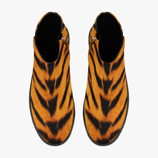 Tiger Pattern Fashion Boots - Image 7