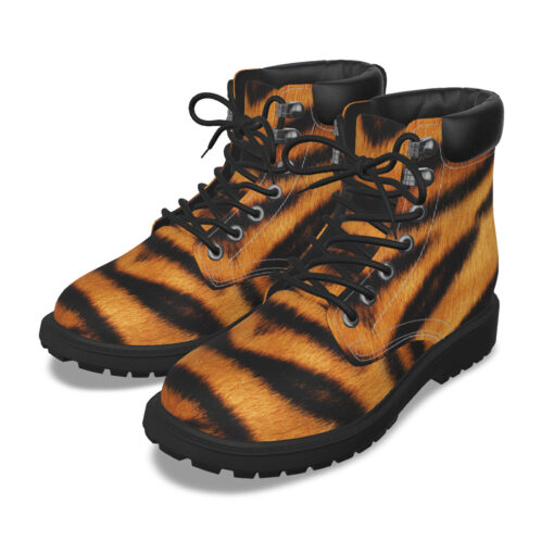 Tiger Pattern Classic Boots - Image 2