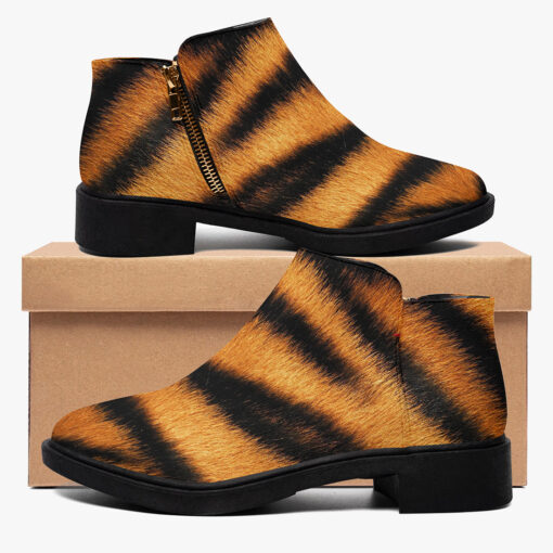 Tiger Pattern Fashion Boots - Image 2