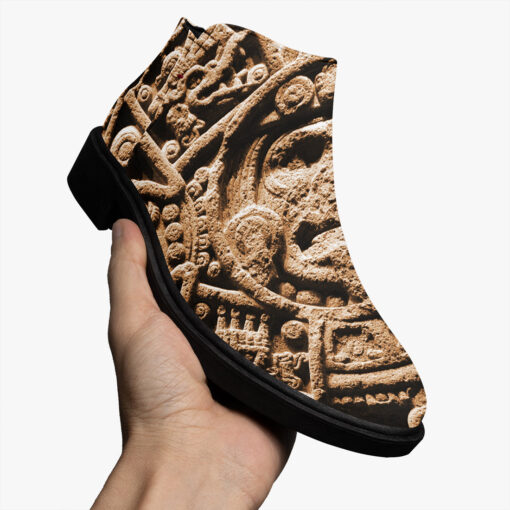 Aztec Calendar Fashion Boots - Image 3