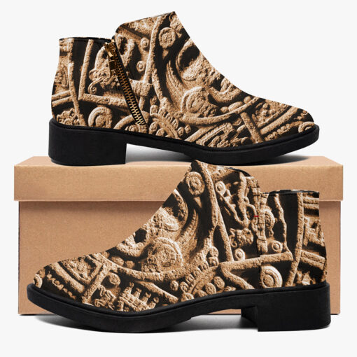 Aztec Calendar Fashion Boots - Image 2