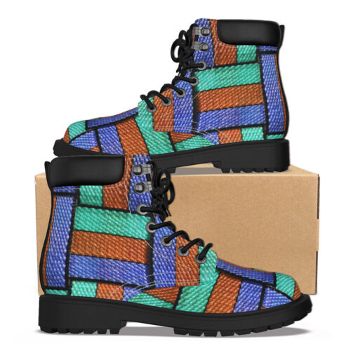 Colored Straps Classic Boots