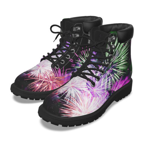 Firework Print Classic Boots - Image 2