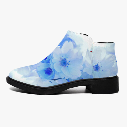 Blue Flowers Fashion Boots - Image 5