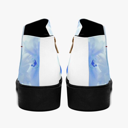 Blue Flowers Fashion Boots - Image 7