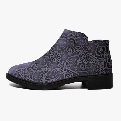 Sides Lace Pattern Fashion Boots - Image 4