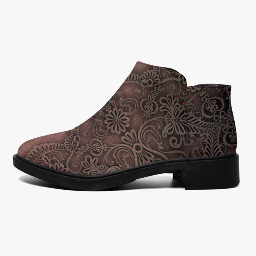 Sides Lace Pattern Fashion Boots - Image 5