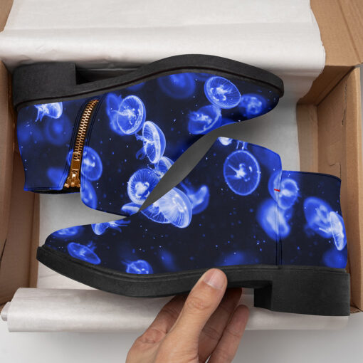 Blue Jellyfish Fashion Boots