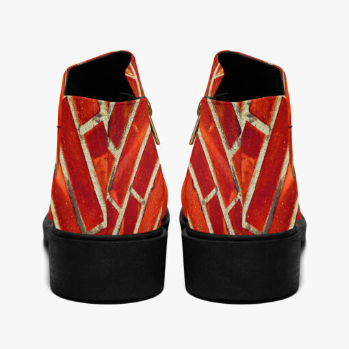 Red Bricks Wall Fashion Boots - Image 6