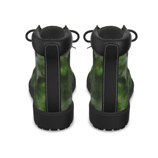 Green Canvas Camouflage Classic Boots - Image 7