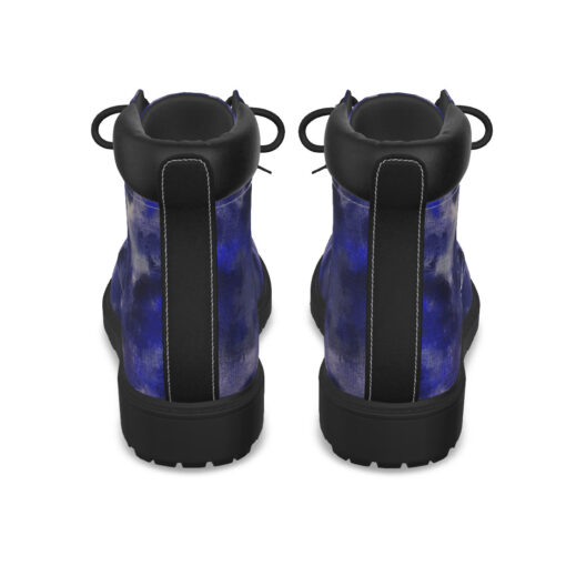 Blue Canvas Camouflage Classic Boots - Image 7