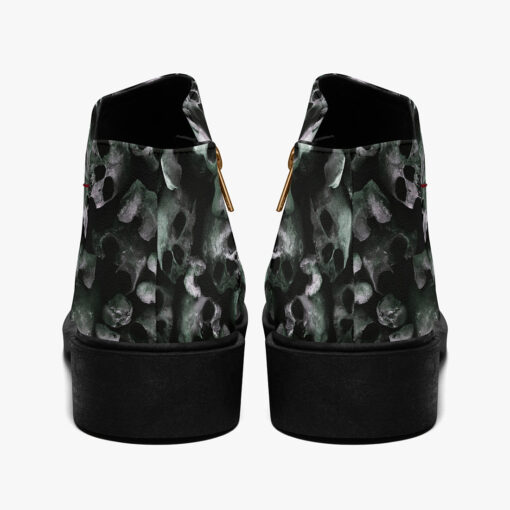 Skulls Background Fashion Boots - Image 6