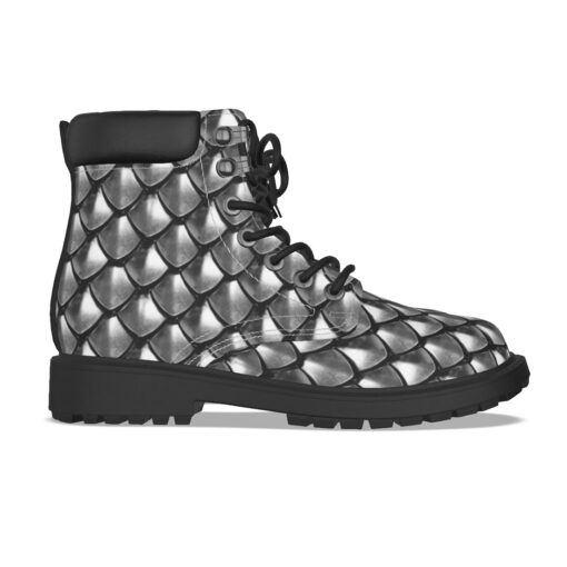 Silver Armor Scales Classic Boots - Image 4