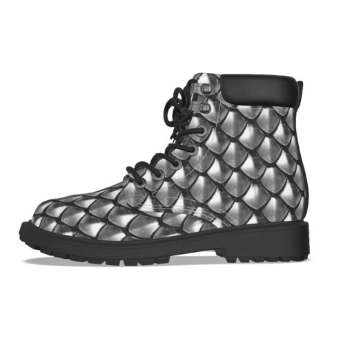 Silver Armor Scales Classic Boots - Image 3