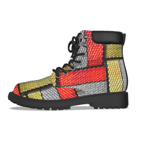 Colored Straps Classic Boots - Image 3