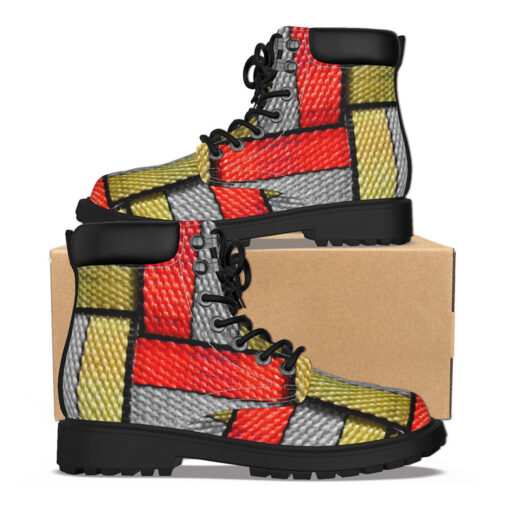 Colored Straps Classic Boots