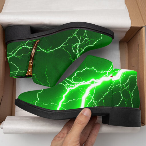 Green Lightnings Fashion Boots