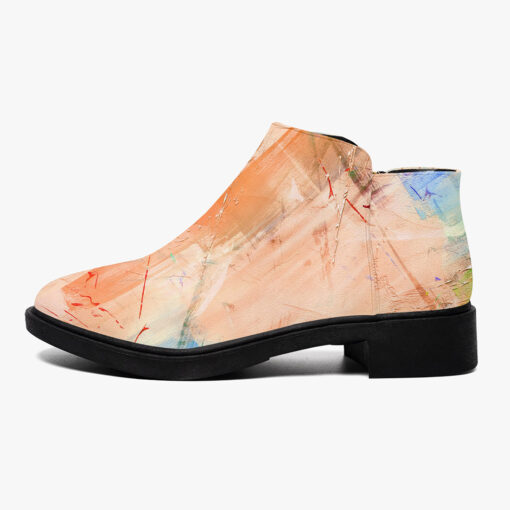 Paint Abstraction Fashion Boots - Image 4