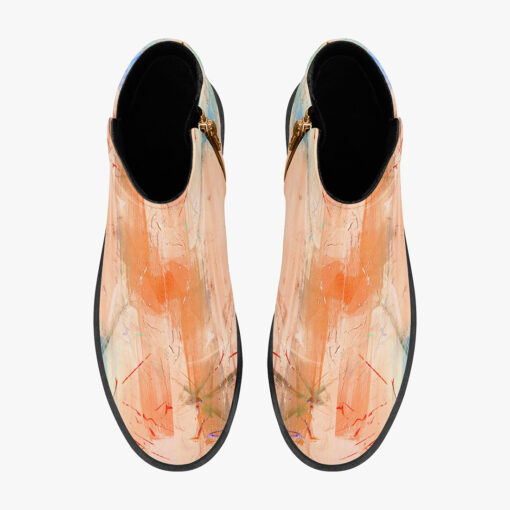 Paint Abstraction Fashion Boots - Image 7