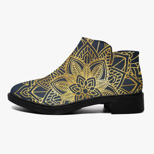 Mandala Floral Ethnic Ornament Fashion Boots - Image 4