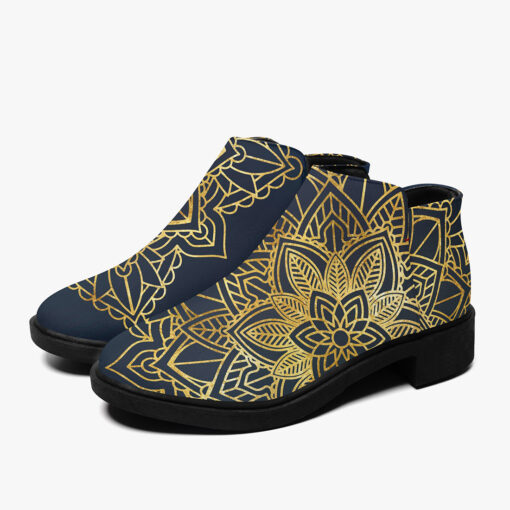 Mandala Floral Ethnic Ornament Fashion Boots - Image 5