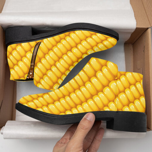 Corn Pattern Fashion Boots