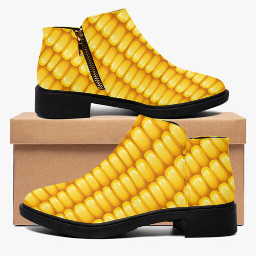 Corn Pattern Fashion Boots - Image 2