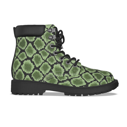 Green Snake Ornament Classic Boots - Image 4