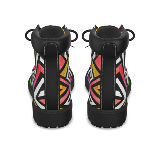 Graffiti Maze Grunge Classic Boots - Image 7