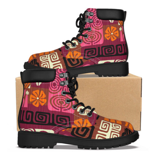 Exotic Tiki Scrapbook Classic Boots