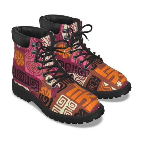 Exotic Tiki Scrapbook Classic Boots - Image 5