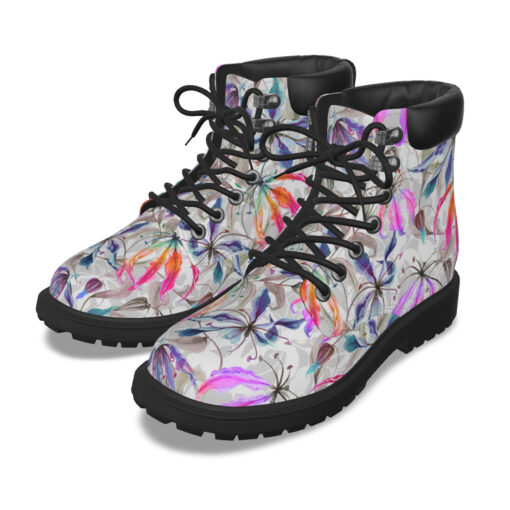 Gloriosa Lily Flowers Classic Boots - Image 2