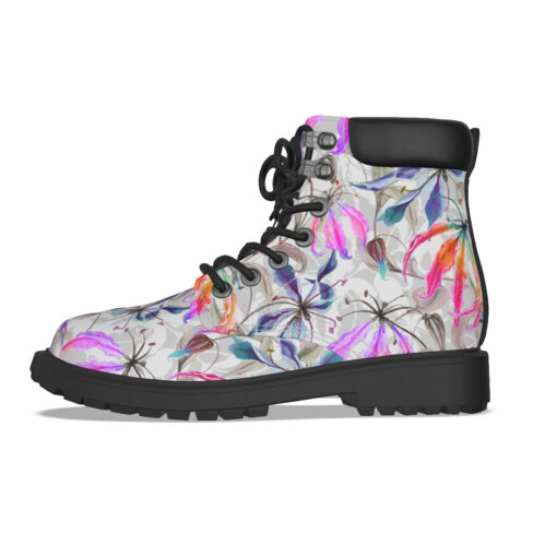 Gloriosa Lily Flowers Classic Boots - Image 3