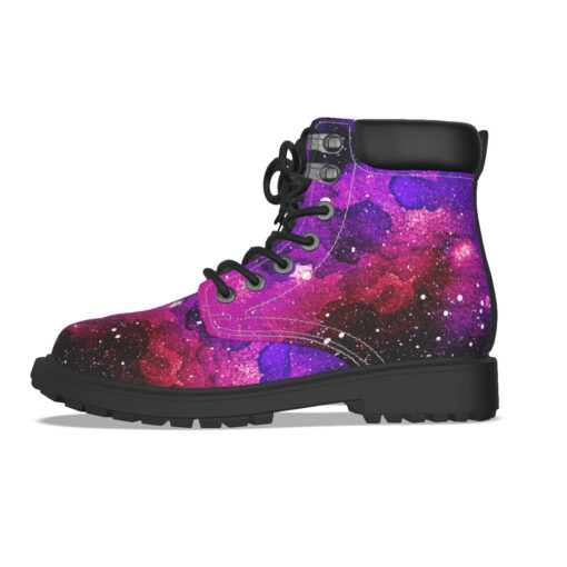 Watercolor Colorful Space Classic Boots - Image 3