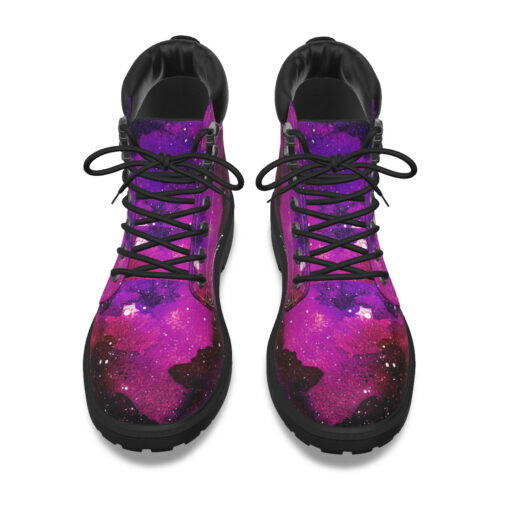 Watercolor Colorful Space Classic Boots - Image 6