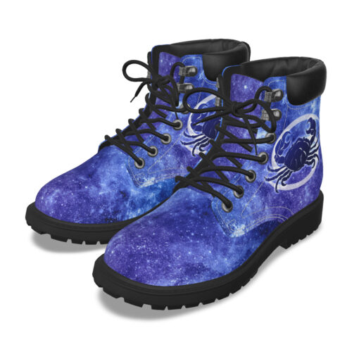 Cancer Astrological Zodiac Sign Classic Boots - Image 2