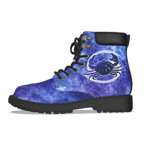 Cancer Astrological Zodiac Sign Classic Boots - Image 3